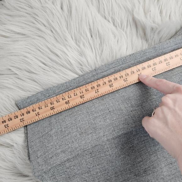 Kasper Gray Kate Classic Fit Dress Pant Size 10 Lined Career Trouser Office Work - Picture 11 of 12